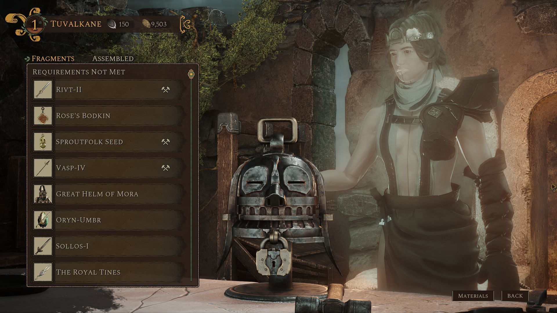 Weapons can be crafted at Tuvalkane (Image via Digital Extremes)
